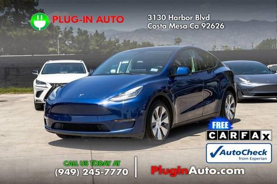 TESLA MODEL Y 2021 5YJYGDEEXMF283752 image